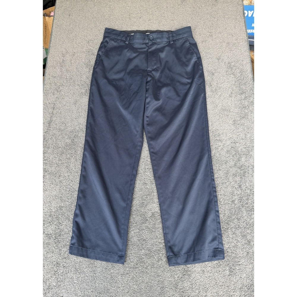 Amazon Essentials Men Navy Blue Straight Fit Stretch Chino Pants 32x30 AE1916304